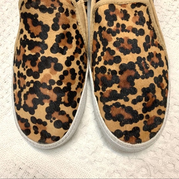 CORSO COMO size 8.5 animal slip on leopard Flats sneakers FS - Picture 10 of 10
